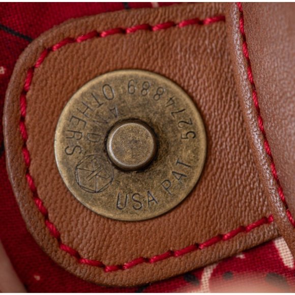 Isabella Fiore Vintage Y2K Western Floral Embroidered Rambling Rose Boho Handbag - Picture 7 of 9